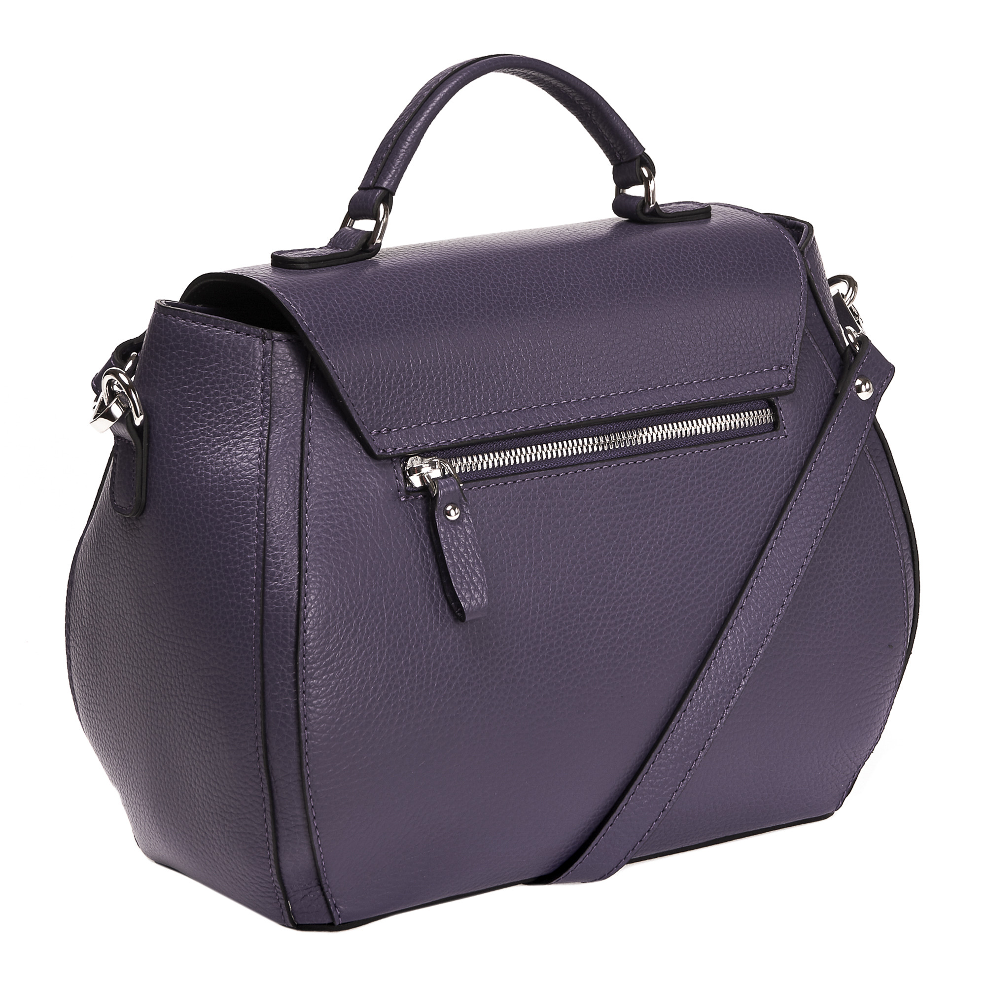 Др.Коффер 5626S-28 сумка женская, цвет фиолетовый - фото 3