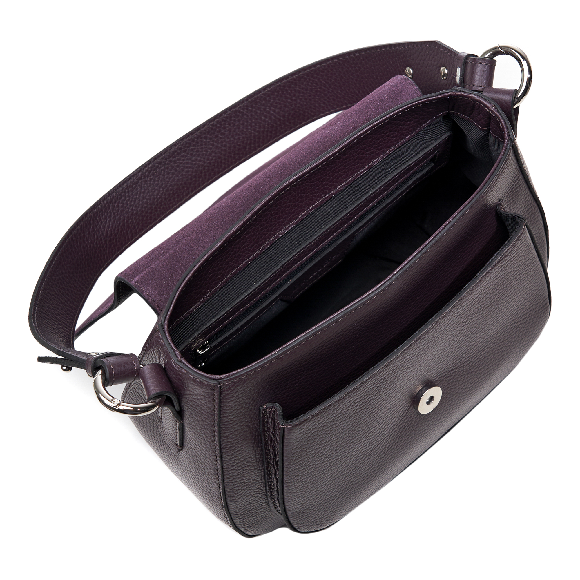 Др.Коффер 5935S-89 сумка женская, цвет фиолетовый - фото 4