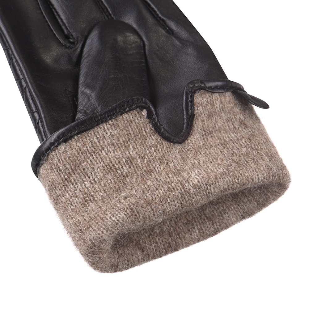 Др.Коффер H660103-236-04 перчатки женские touch (7,5), размер 7, цвет черный - фото 3