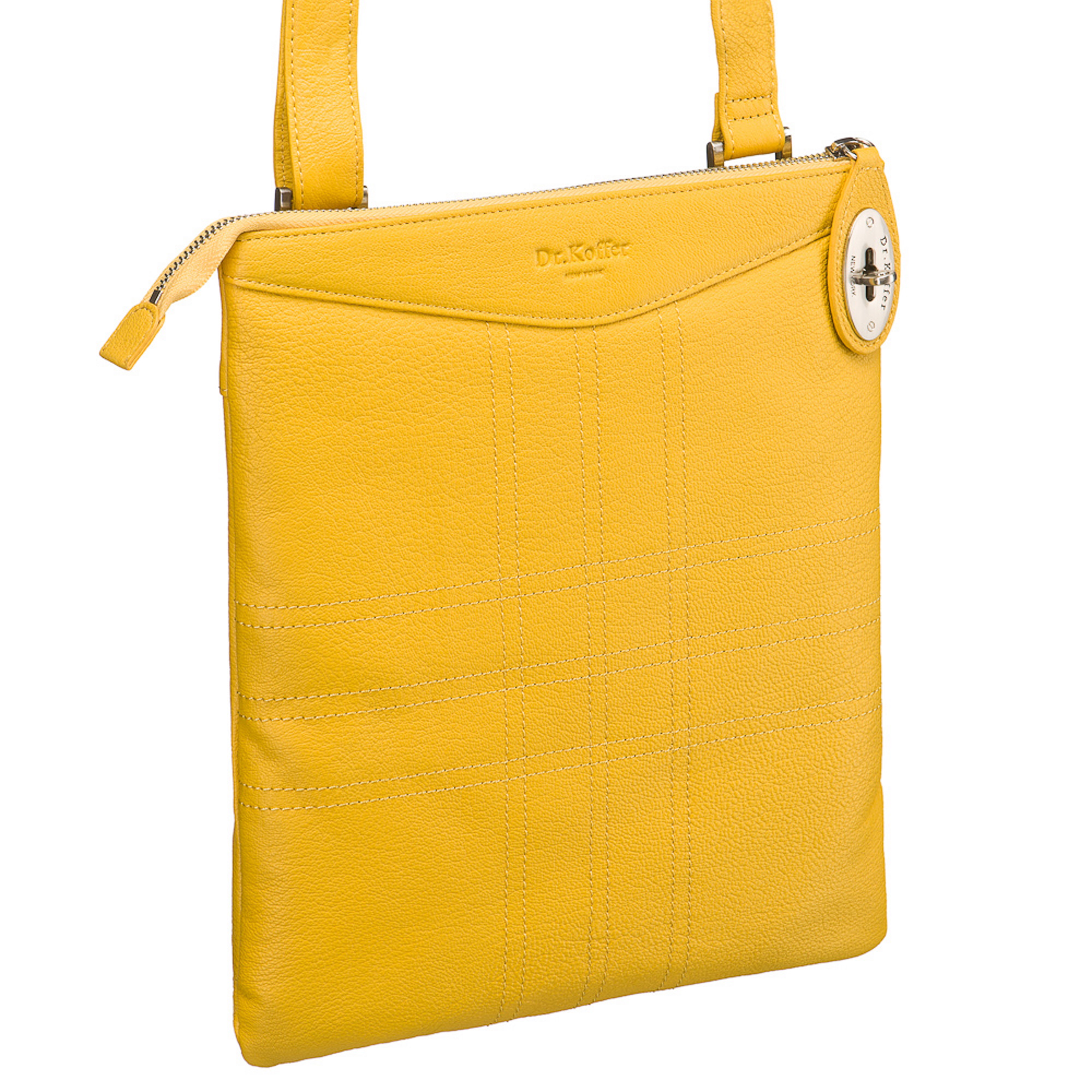 Др.Коффер M402523-170-67 сумка через плечо, цвет желтый - фото 1
