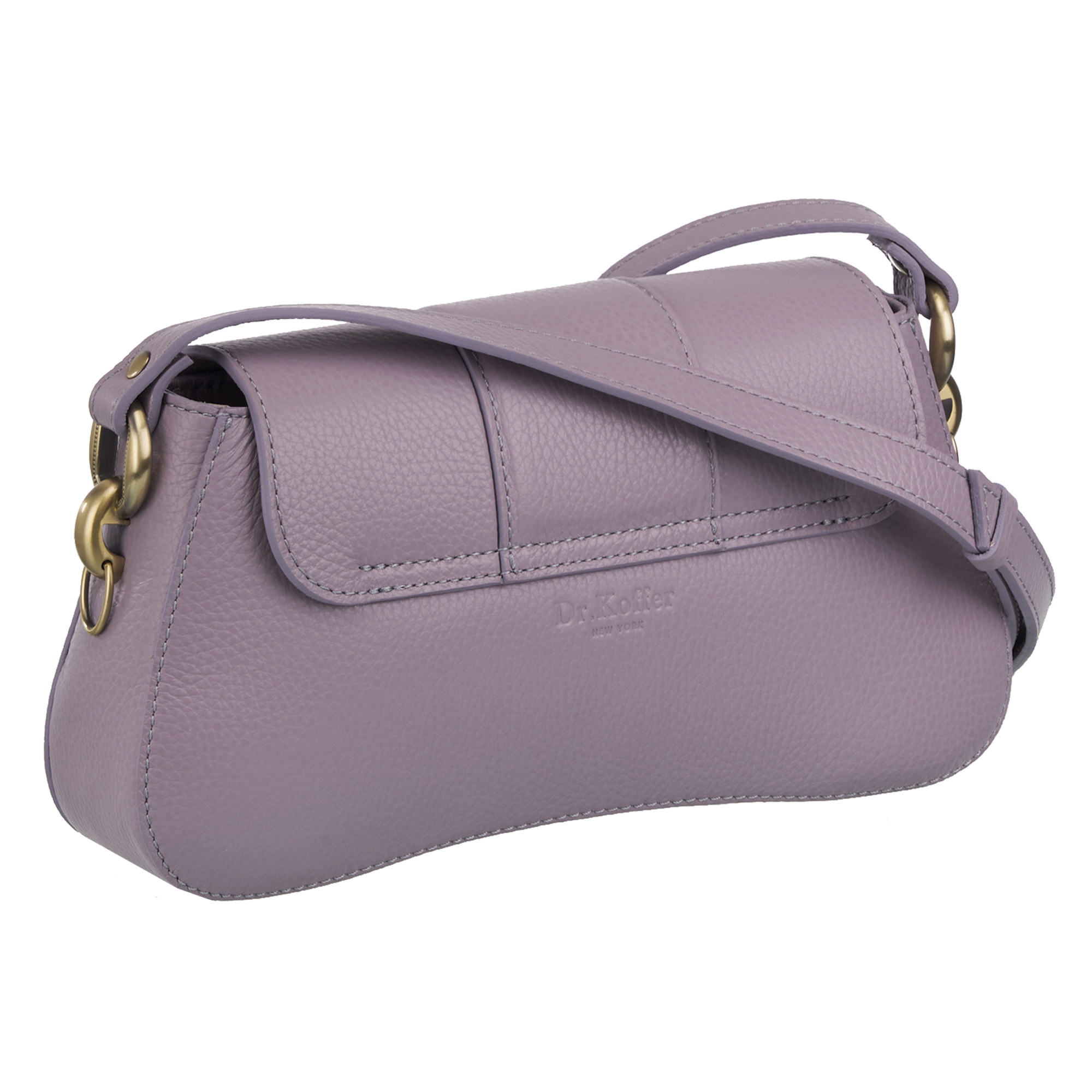 Др.Коффер 5943S-28 сумка женская, цвет фиолетовый - фото 3