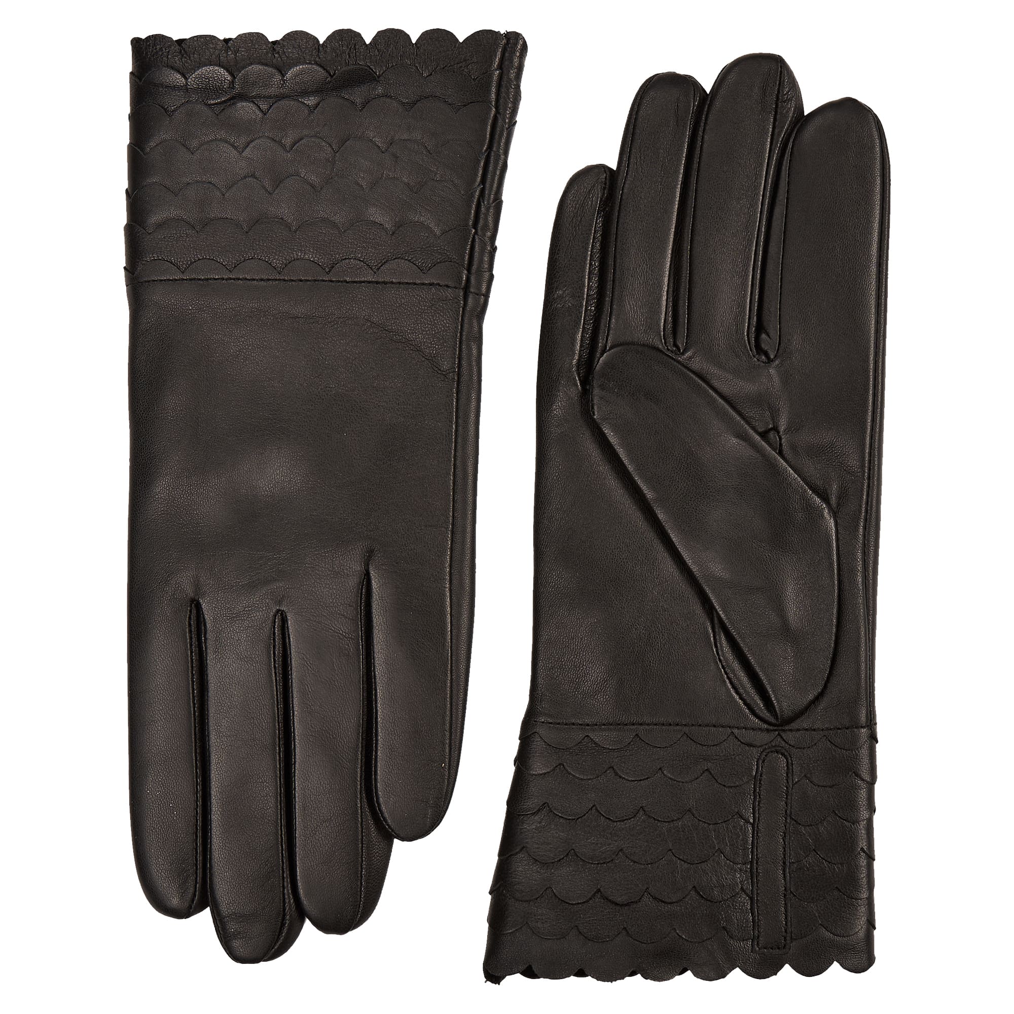 Др.Коффер H660140-236-04 перчатки женские touch (7,5), размер 7, цвет черный - фото 1