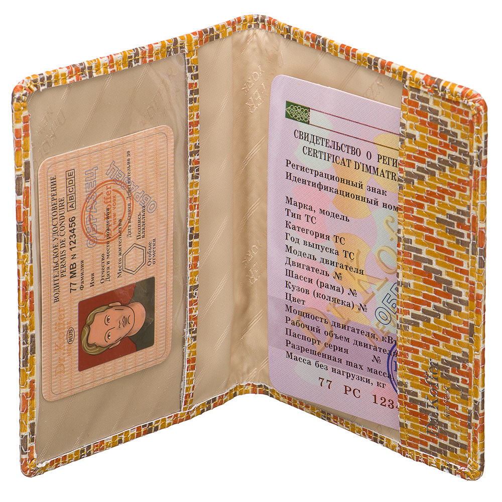 Др.Коффер X510130-166-67 обложка для паспорта