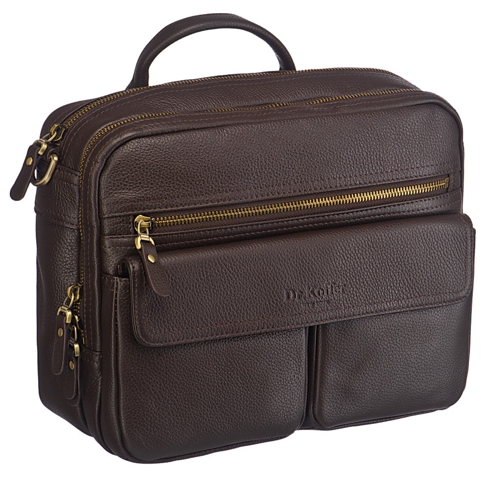Др.Коффер M402596-220-09 сумка для документов, цвет коричневый
