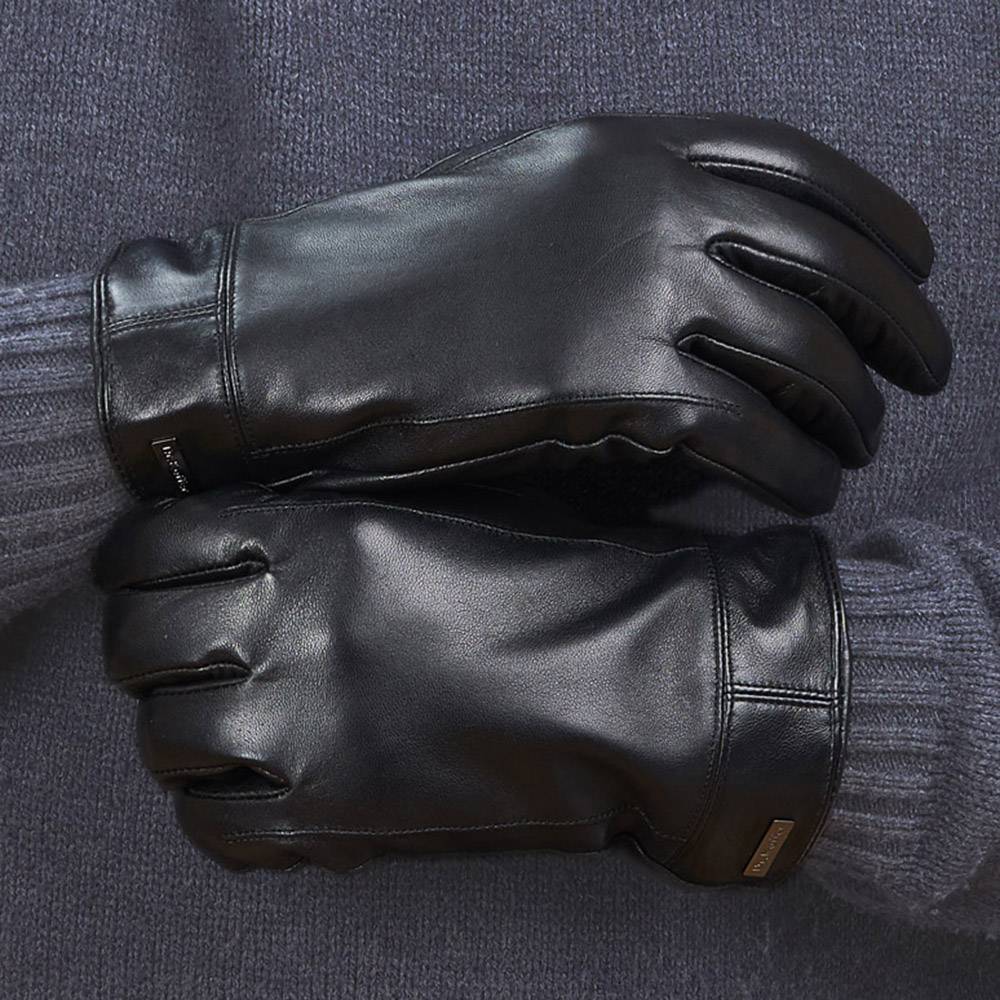 Др.Коффер H760118-236-04 перчатки мужские touch (9), размер 9, цвет черный - фото 4