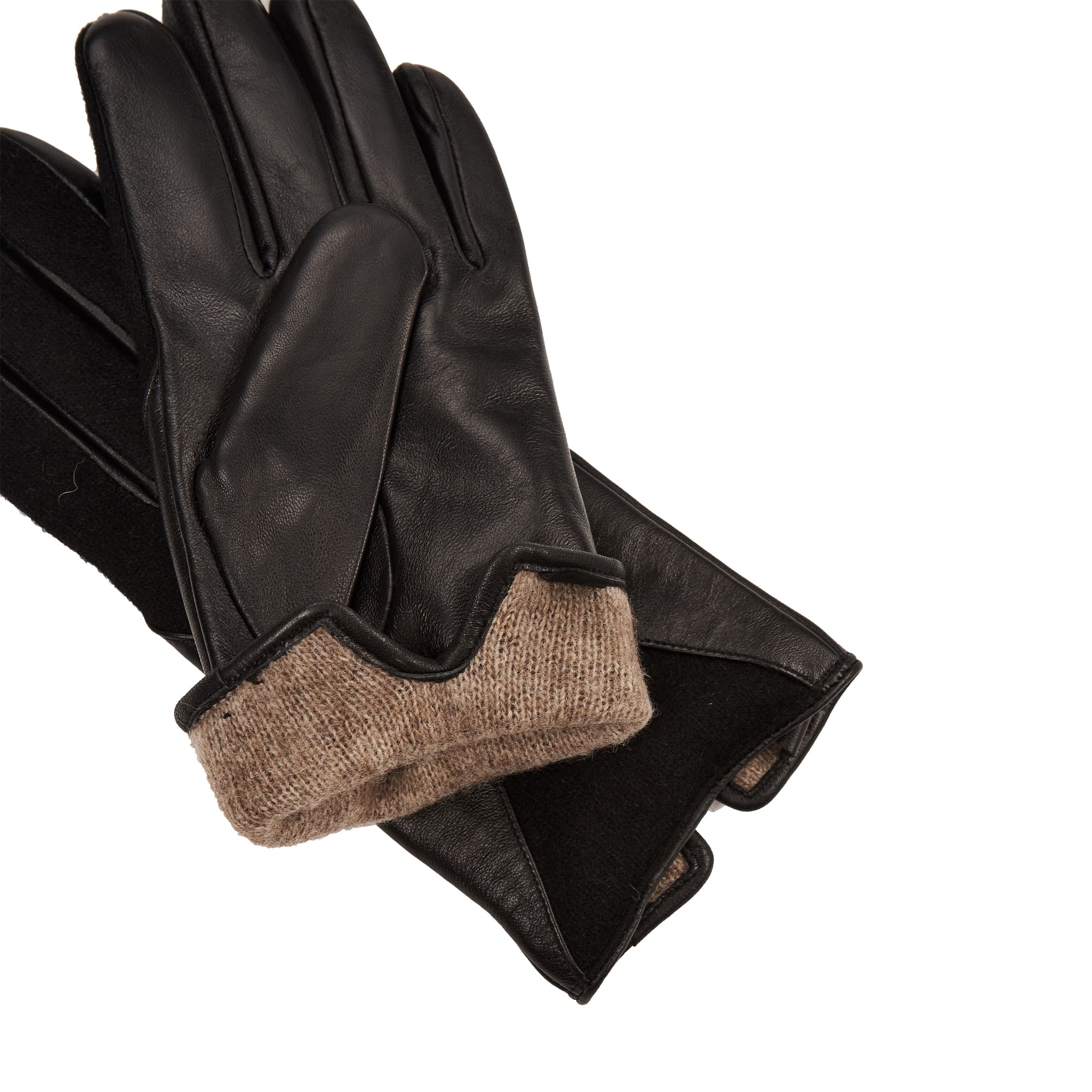 Др.Коффер H660146-236-04 перчатки женские touch (7,5), размер 7, цвет черный - фото 3