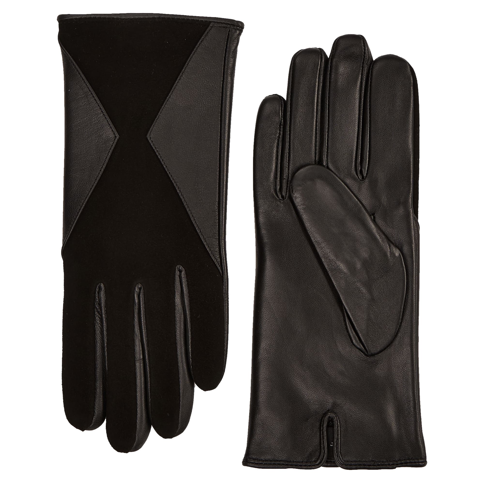 Др.Коффер H660145-236-04 перчатки женские touch (6,5), размер 6, цвет черный - фото 1
