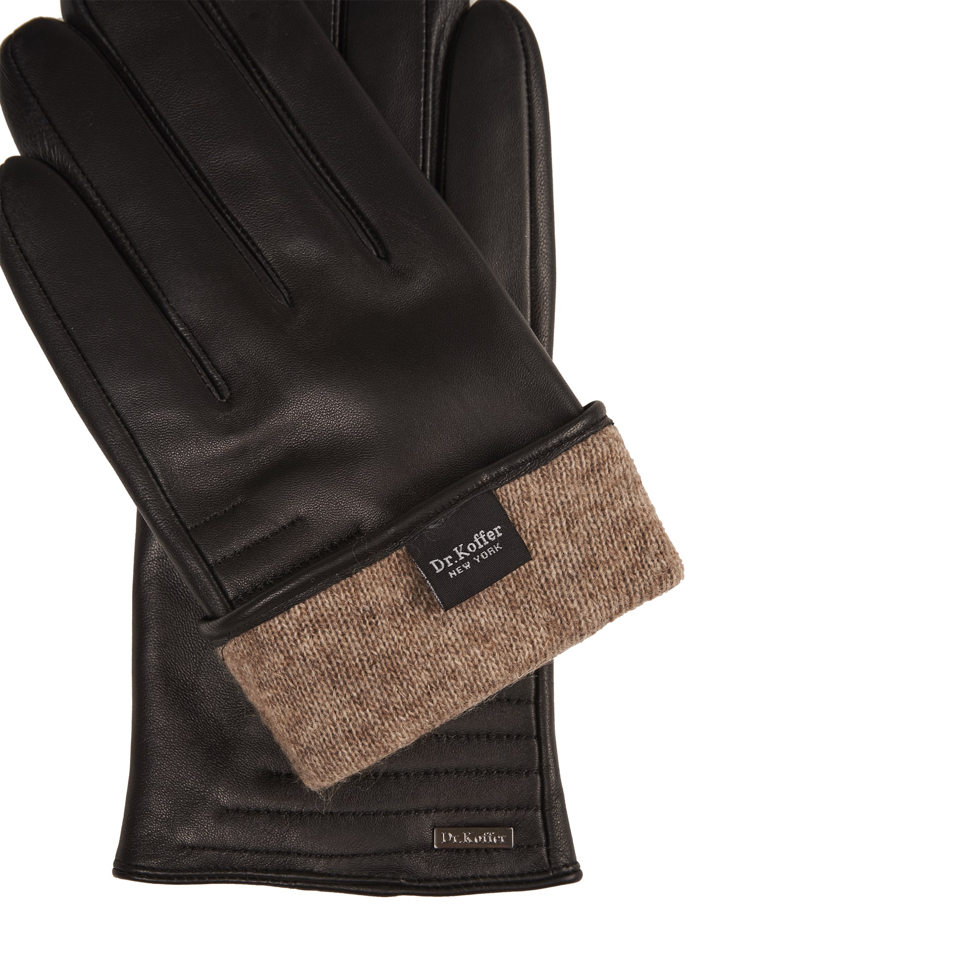 Др.Коффер H760125-236-04 перчатки мужские touch (11), размер 11, цвет черный - фото 3