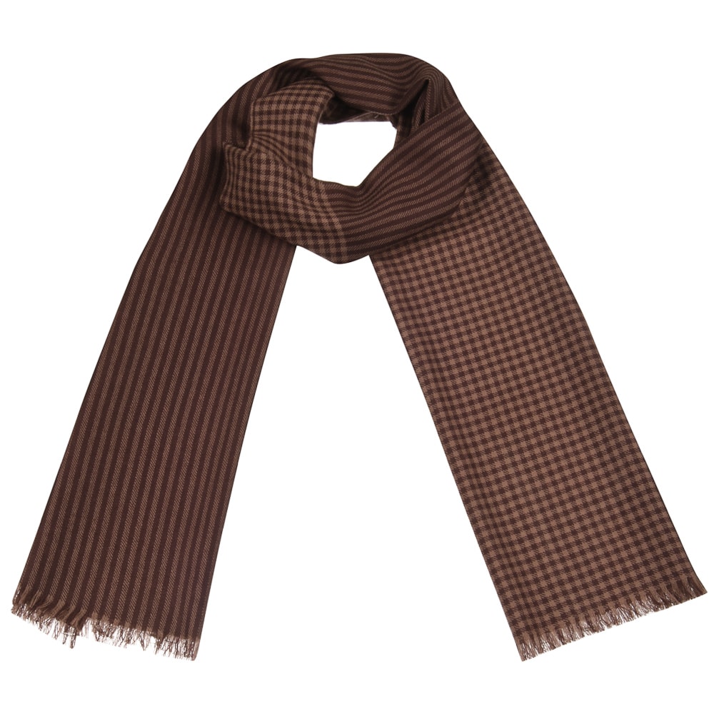 Др.Коффер S810631-135-09 шарф, цвет коричневый