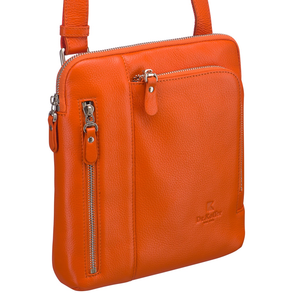 Др.Коффер M402651-220-58 сумка через плечо, цвет оранжевый - фото 1