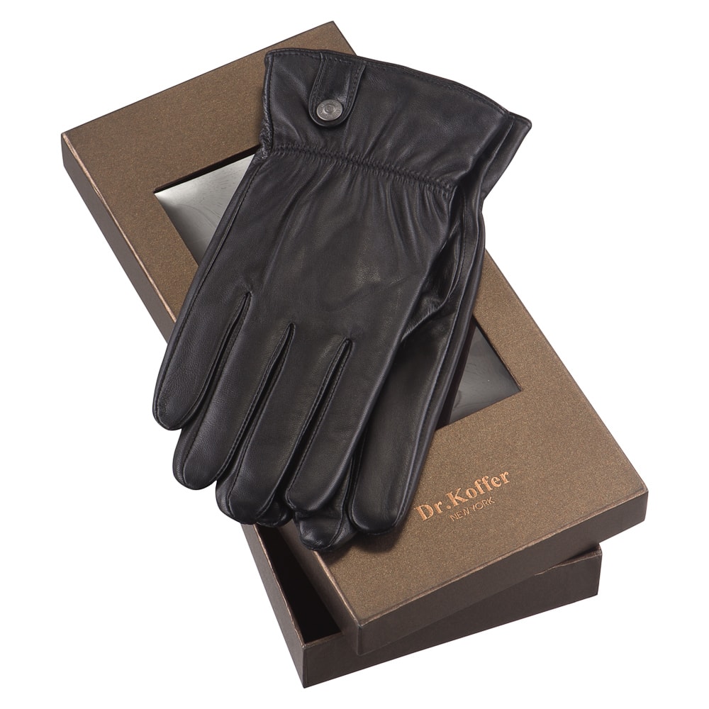 Др.Коффер H760101-236-04 перчатки мужские touch (11), размер 11, цвет черный - фото 3