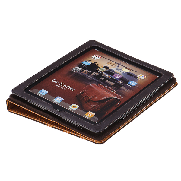 Др.Коффер X510341-49-06 чехол для iPad, цвет коричневый - фото 4