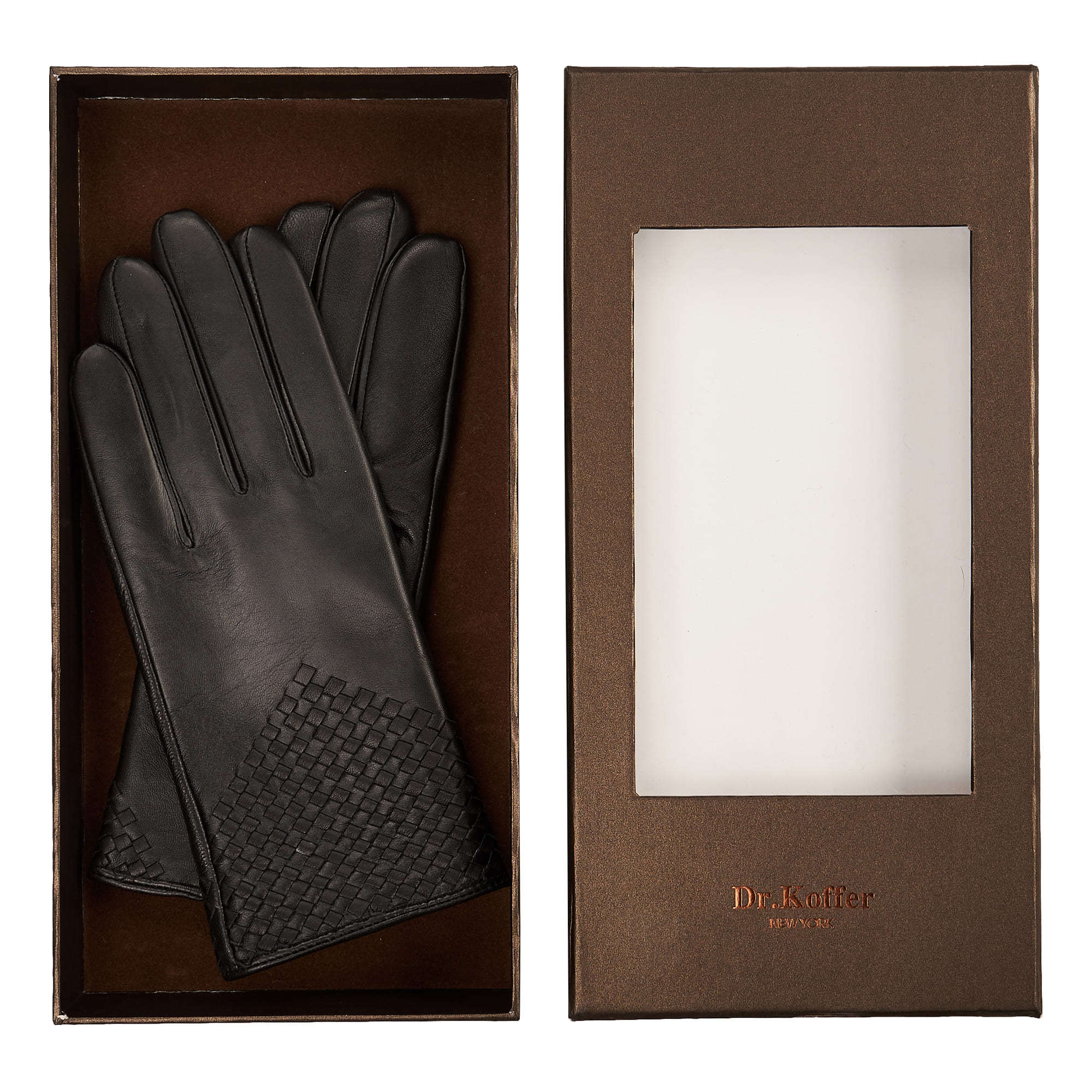 Др.Коффер H660142-236-04 перчатки женские touch (6,5), размер 6, цвет черный - фото 2