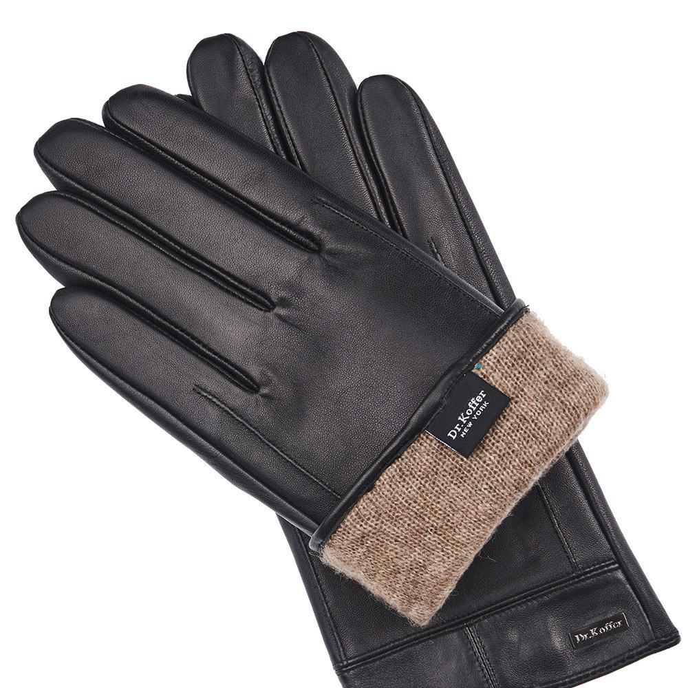 Др.Коффер H760118-236-04 перчатки мужские touch (9), размер 9, цвет черный - фото 3