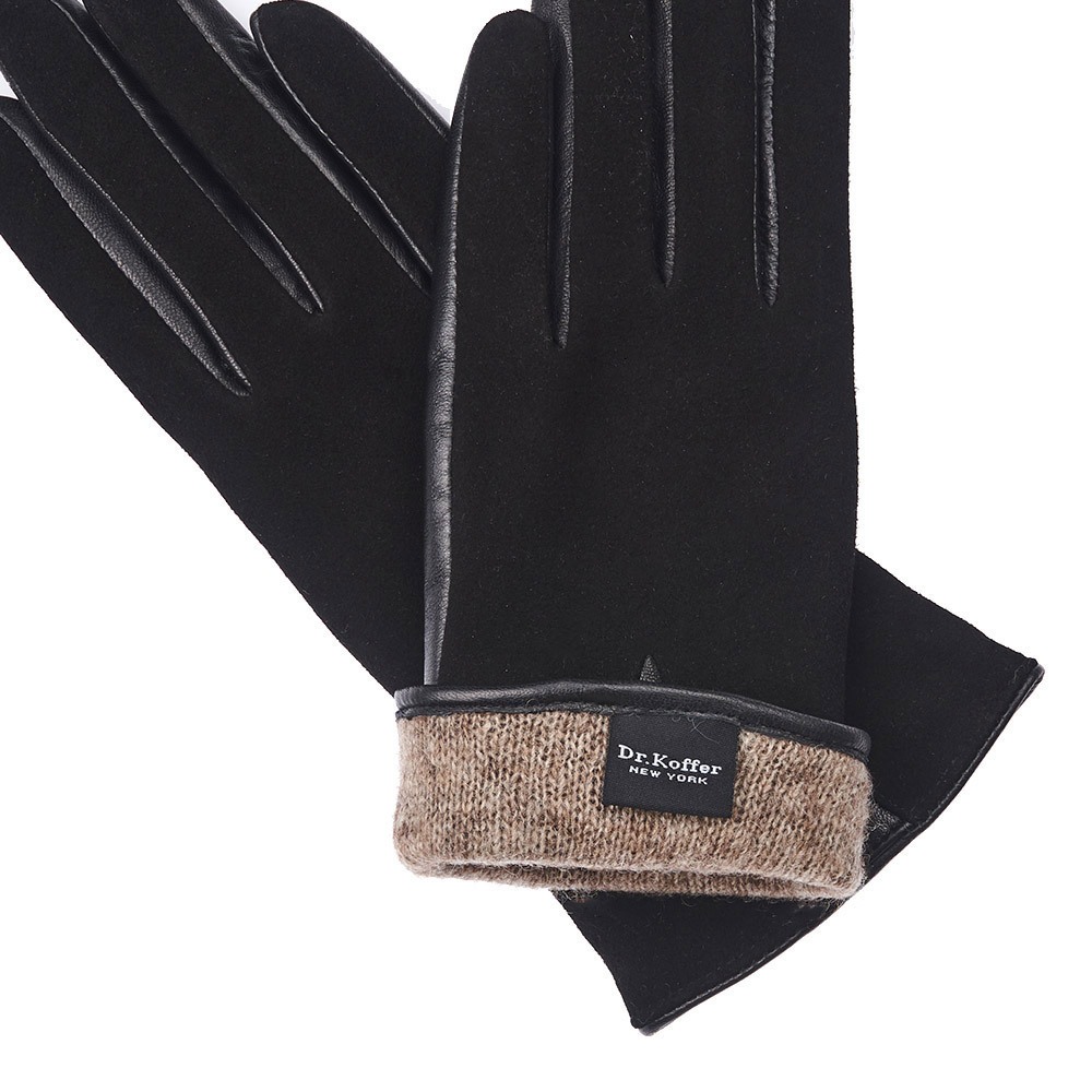Др.Коффер H660132-236-04 перчатки женские touch (7,5), размер 7, цвет черный - фото 3