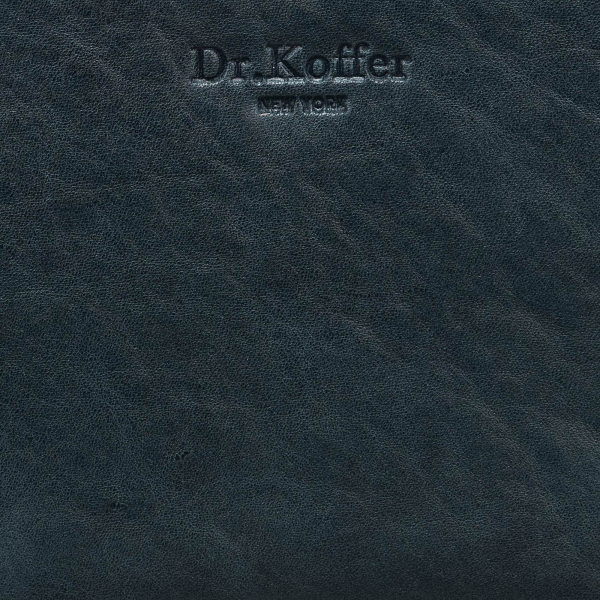 Синяя ключница из натуральной кожи Dr. Koffer